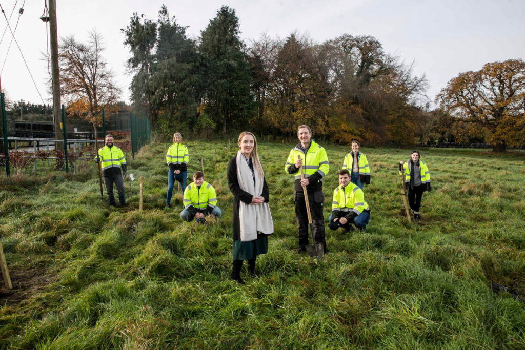 Tate plants trees at Peter McVerry Trust facility in Co. Kildare ...